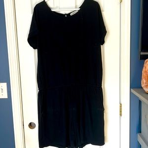 Plus size Womens Black Romper